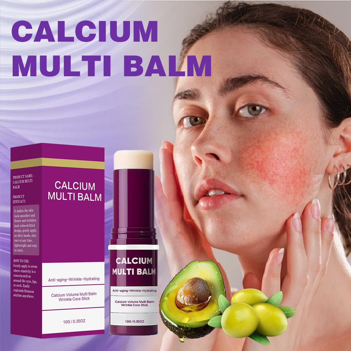 Ghyful balm held in hand showing size and portability for on-the-go touch-ups