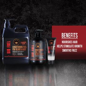 gibs Bio Fuel creamy texture close-up demonstrating smooth, lightweight conditioning