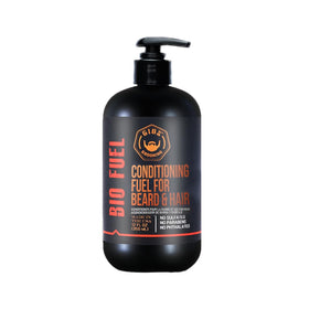 GIBS Biofuel front packaging showing label and 12 fl oz bottle benefit: clear product ID