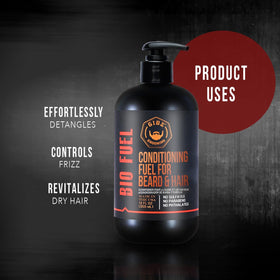 GIBS Biofuel creamy conditioner texture closeup showing lightweight, non-greasy finish