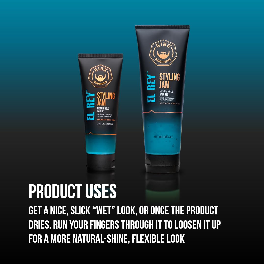 GIBS El Rey gel texture close-up highlighting creamy jam consistency and easy spread