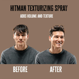 GIBS Hitman ingredients label highlighting keratin and botanical extracts for care