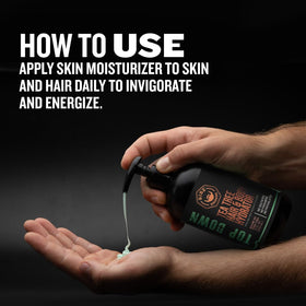 GIBS hydrator on hand being dispensed for fast, no-residue application