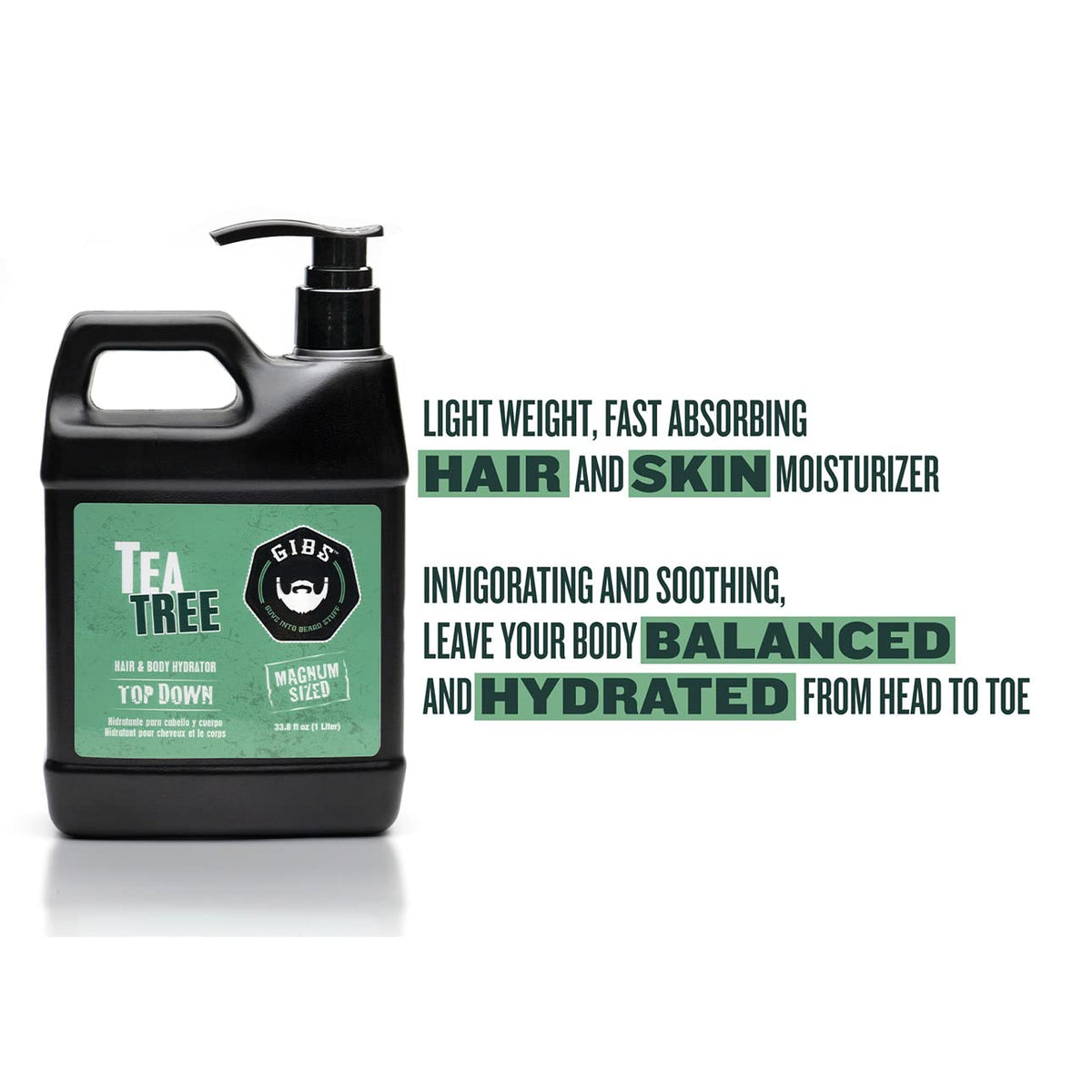 GIBS Hydrator texture closeup revealing lightweight formula for quick absorption and no buildup