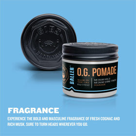 GIBS O.G. BALLER 4oz jar in hand showing true size and travel-friendly benefit