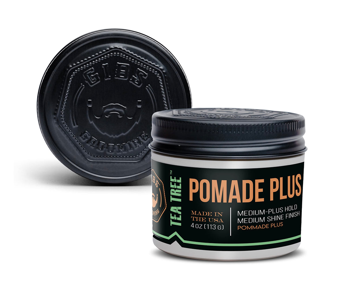 GIBS front tin view showing clean branding and 4 oz sizing benefit