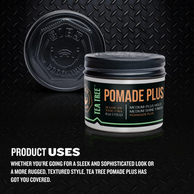GIBS close-up texture of pomade showing smooth workable paste benefit