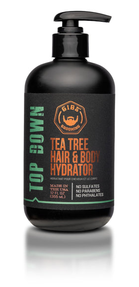 GIBS bottle front view showing label and size delivering quick hydration
