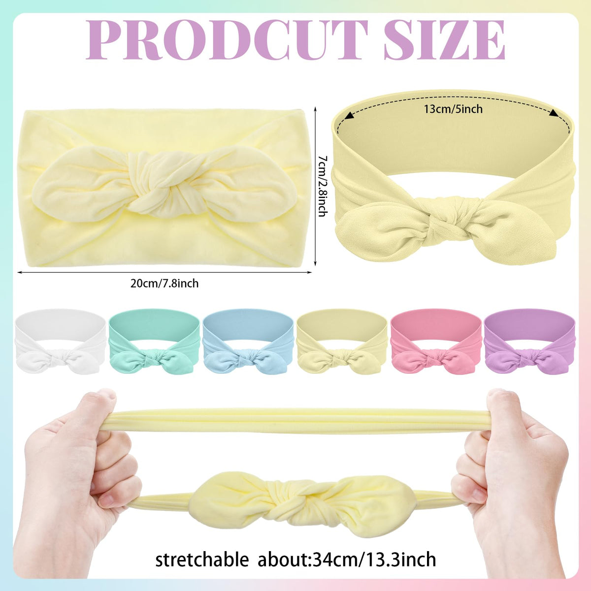 Giegxin close-up of detachable rabbit ear bow, easy styling
