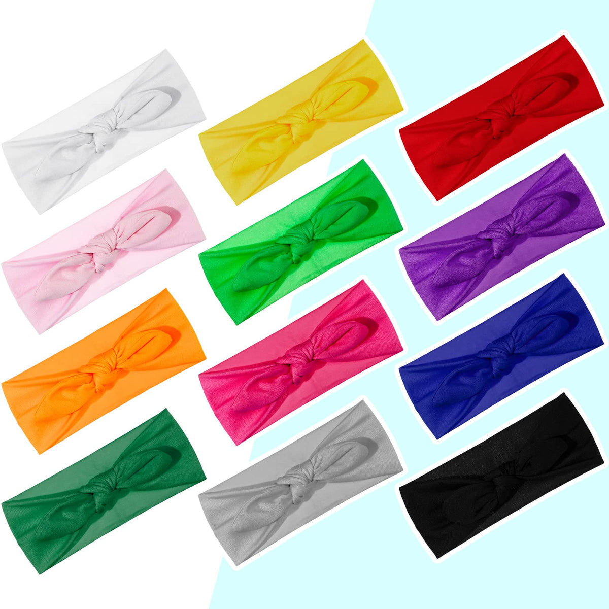 Giegxin array of twelve colors laid flat to show mix-and-match options