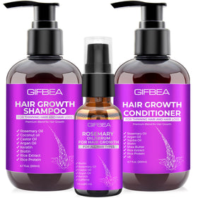 GIFBEA front packaging of shampoo conditioner set showing complete kit and gifting benefit
