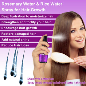 GIFBEA before and after hair image showing improved thickness