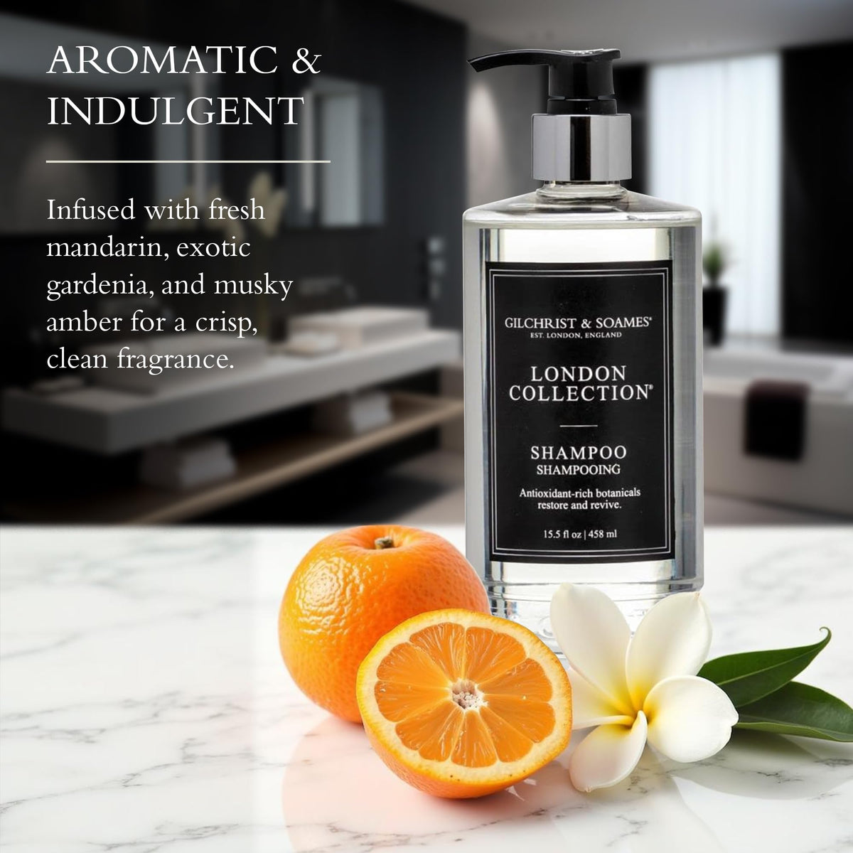 gilchrist & soames rich lather foam on hand showing gentle yet effective cleansing benefit