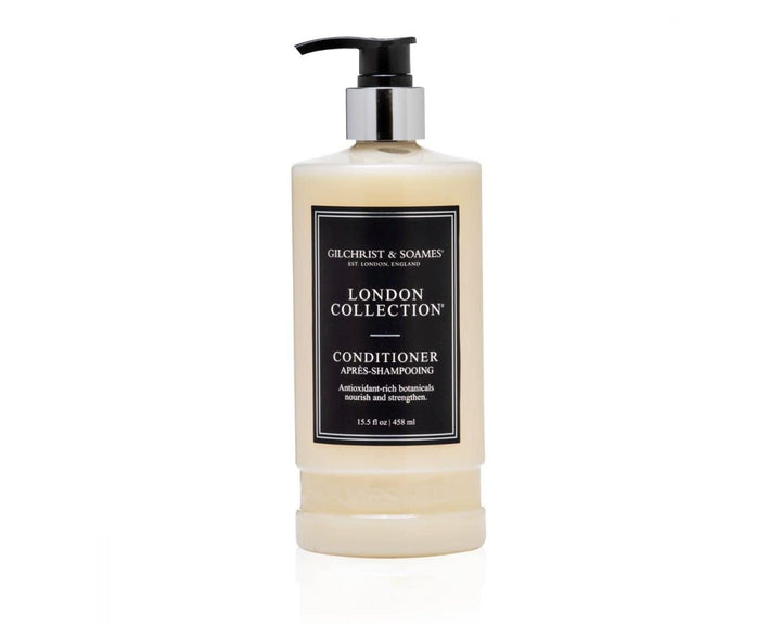 Gilchrist & Soames front bottle view showing elegant packaging and luxury appeal