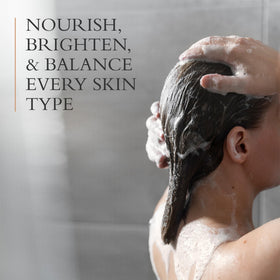 gilchrist & soames pump dispensing gel to show silky texture and easy use