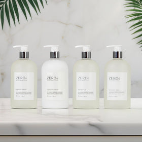 Gilchrist & Soames bottle on bathroom shelf suggesting premium lifestyle benefit