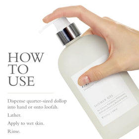 Gilchrist & Soames label detail emphasizing zero percent harsh additives