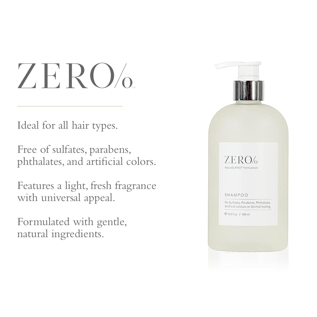 Gilchrist & Soames side label detail highlighting natural, sulfate-free benefits