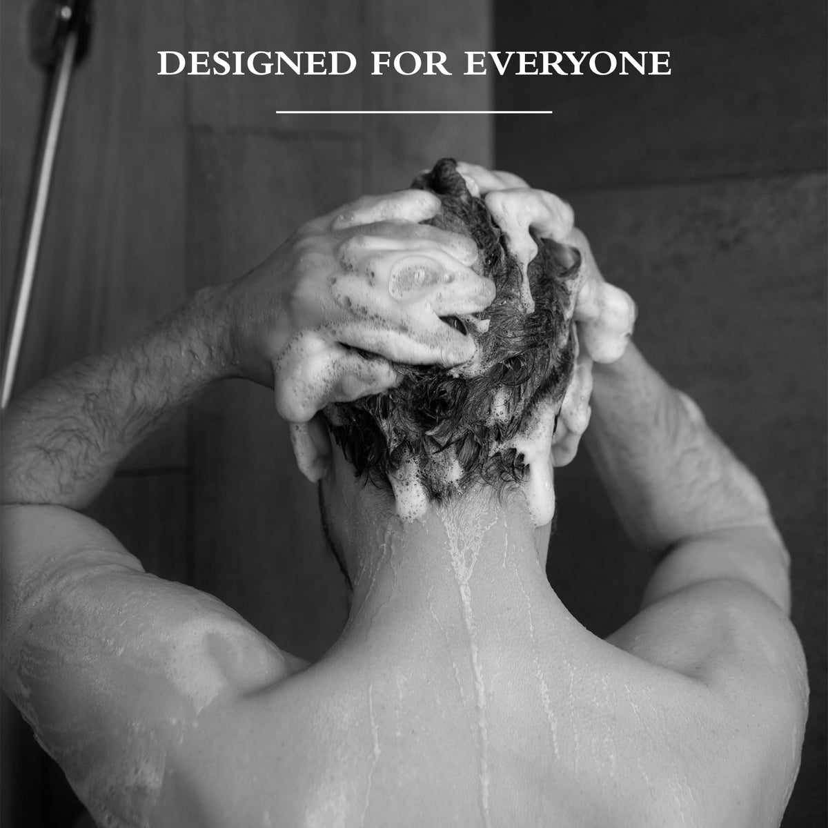 Gilchrist & Soames styled hair after wash illustrating smoothness and shine