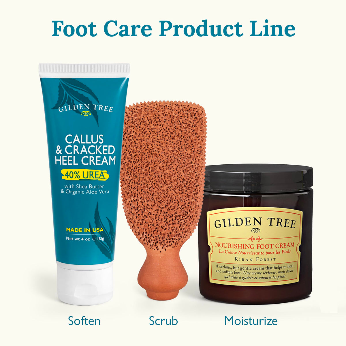 gilden tree cream applied with socks overnight showing enhanced penetration and repair benefit