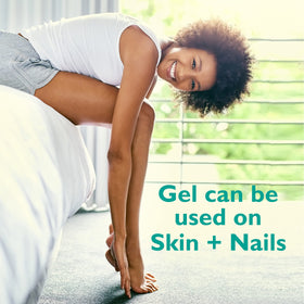 GILDEN TREE applied to heel closeup highlighting targeted softening of cracked skin