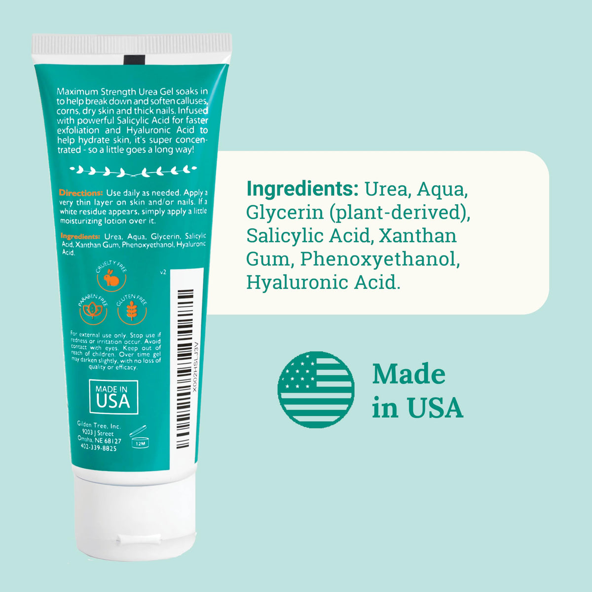 GILDEN TREE on bathroom shelf styled lifestyle image signaling daily foot-care routine