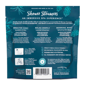 GILDEN TREE bathroom lifestyle scene showing calming spa-like shower benefit