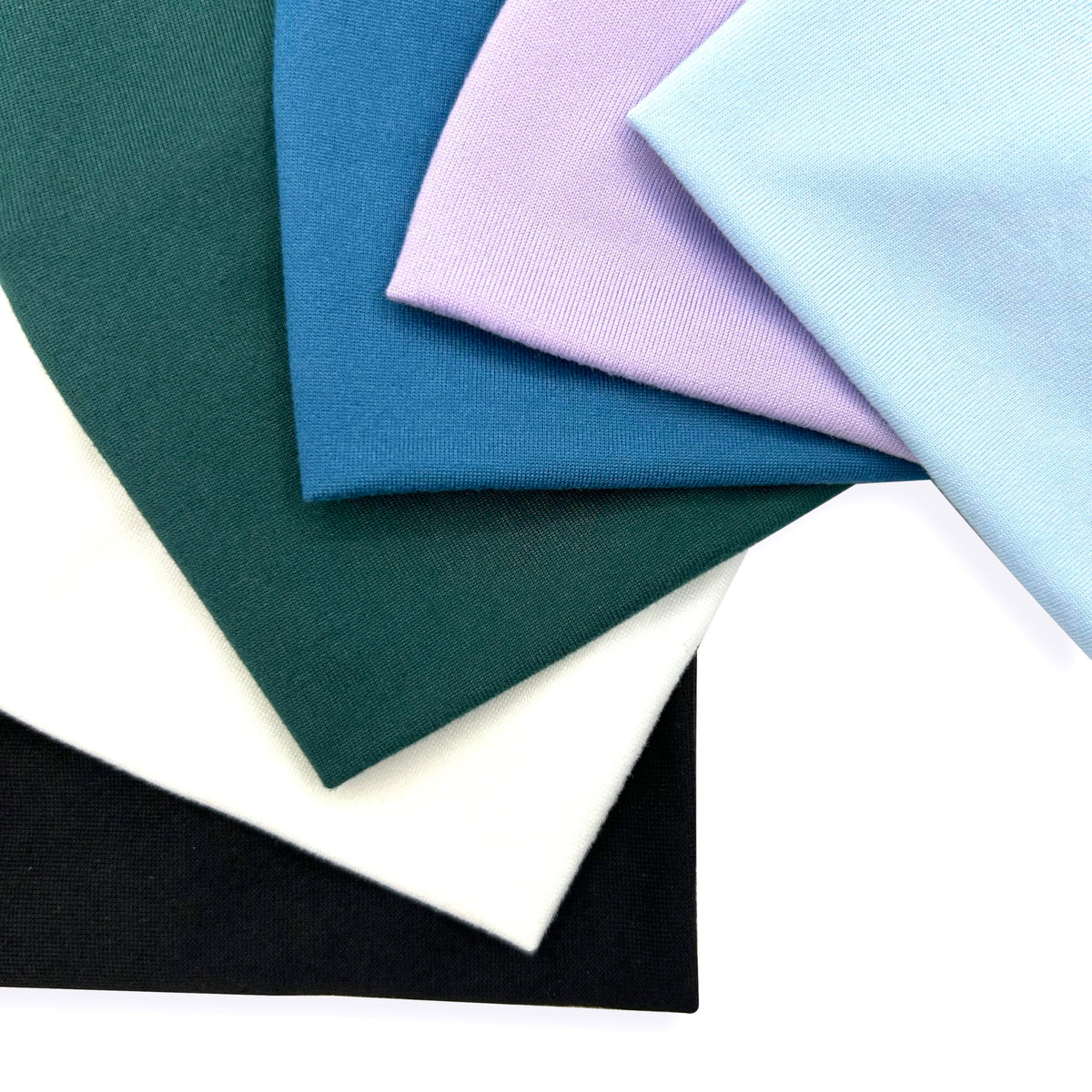 GiLi set arranged with six hair ties showing styling options and matching colors
