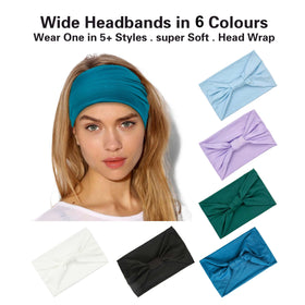 GiLi knotted headband detail showing style and secure fit for active wear
