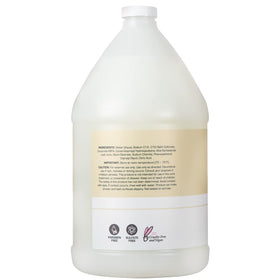 Ginger Lily Farms creamy lather close-up demonstrating gentle cleansing and hydration