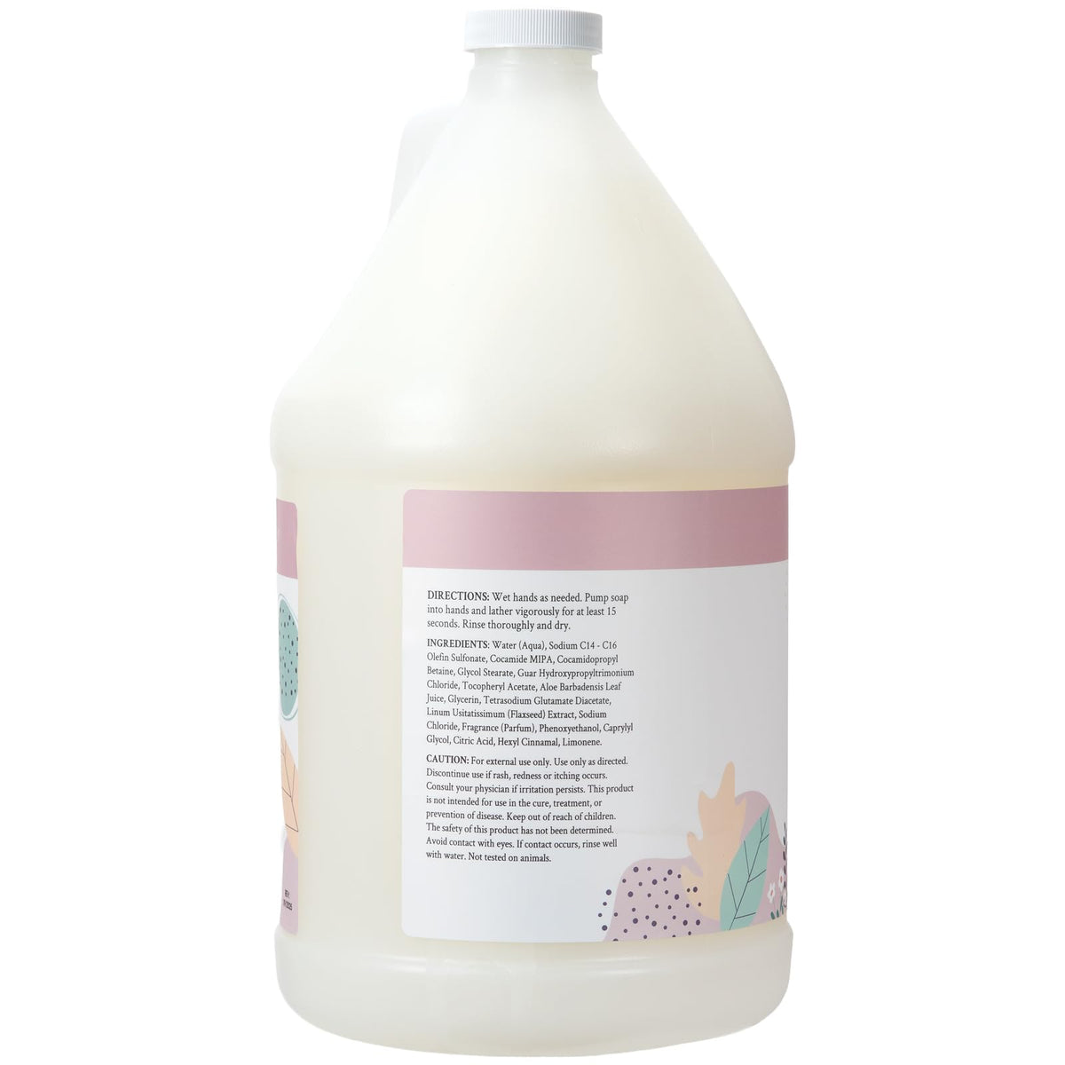 Ginger Lily Farms close-up of creamy lather texture illustrating gentle hydration