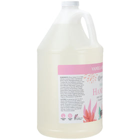Ginger Lily Farms creamy foaming texture close-up demonstrating gentle lather