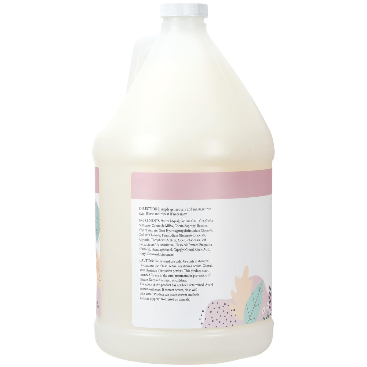 Ginger Lily Farms close-up lather texture, shows creamy hydration and gentle cleanse