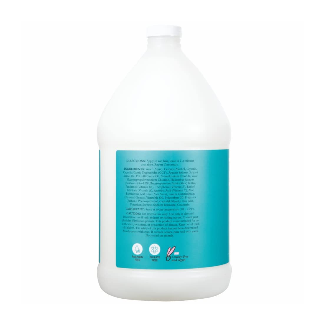 Ginger Lily Farms creamy conditioner texture close-up showing rich hydration
