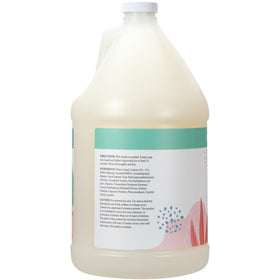 Ginger Lily Farms creamy lather closeup showing rich foam and hydration