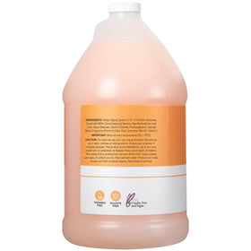 Ginger Lily Farms creamy lather texture on hand demonstrating gentle hydration