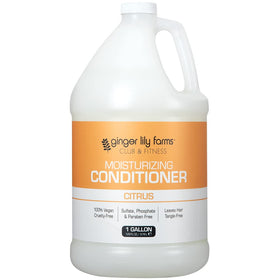 Ginger Lily Farms front gallon bottle showing packaging and product name benefits