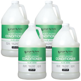 Ginger Lily Farms front gallon packaging showing product benefits and refill convenience