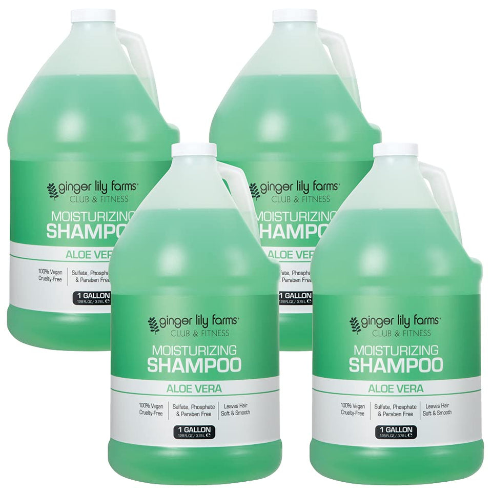 Ginger Lily Farms front gallon packaging showing refill hygiene benefit
