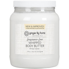 Ginger Lily Farms front jar view showing clean labeling and generous size for value