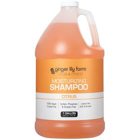 Ginger Lily Farms gallon front label showing product name and citrus scent benefit