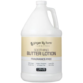 Ginger Lily Farms gallon front label showing product name and vegan badge