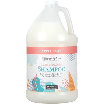 Ginger Lily Farms gallon front label showing product and scent benefits