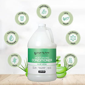 Ginger Lily Farms in locker room dispenser demonstrating commercial suitability