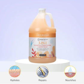 Ginger Lily Farms ingredient panel closeup highlighting toxin‑free formula