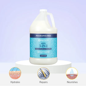Ingredients display with vitamins and aloe vera highlighting nourishing formulation