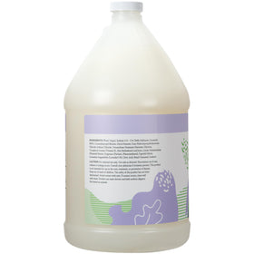 Ginger Lily Farms creamy lather on skin, shows gentle cleansing and moisturizing action