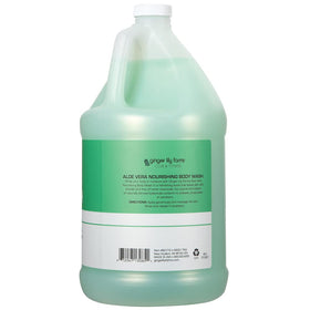 Ginger Lily Farms creamy lather closeup for gentle skin hydration