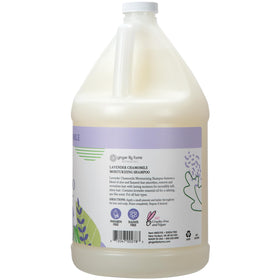 Ginger Lily Farms rich lather in hand demonstrating gentle cleansing and hydration