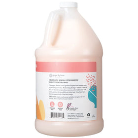 Ginger Lily Farms being poured into dispenser highlighting refill convenience
